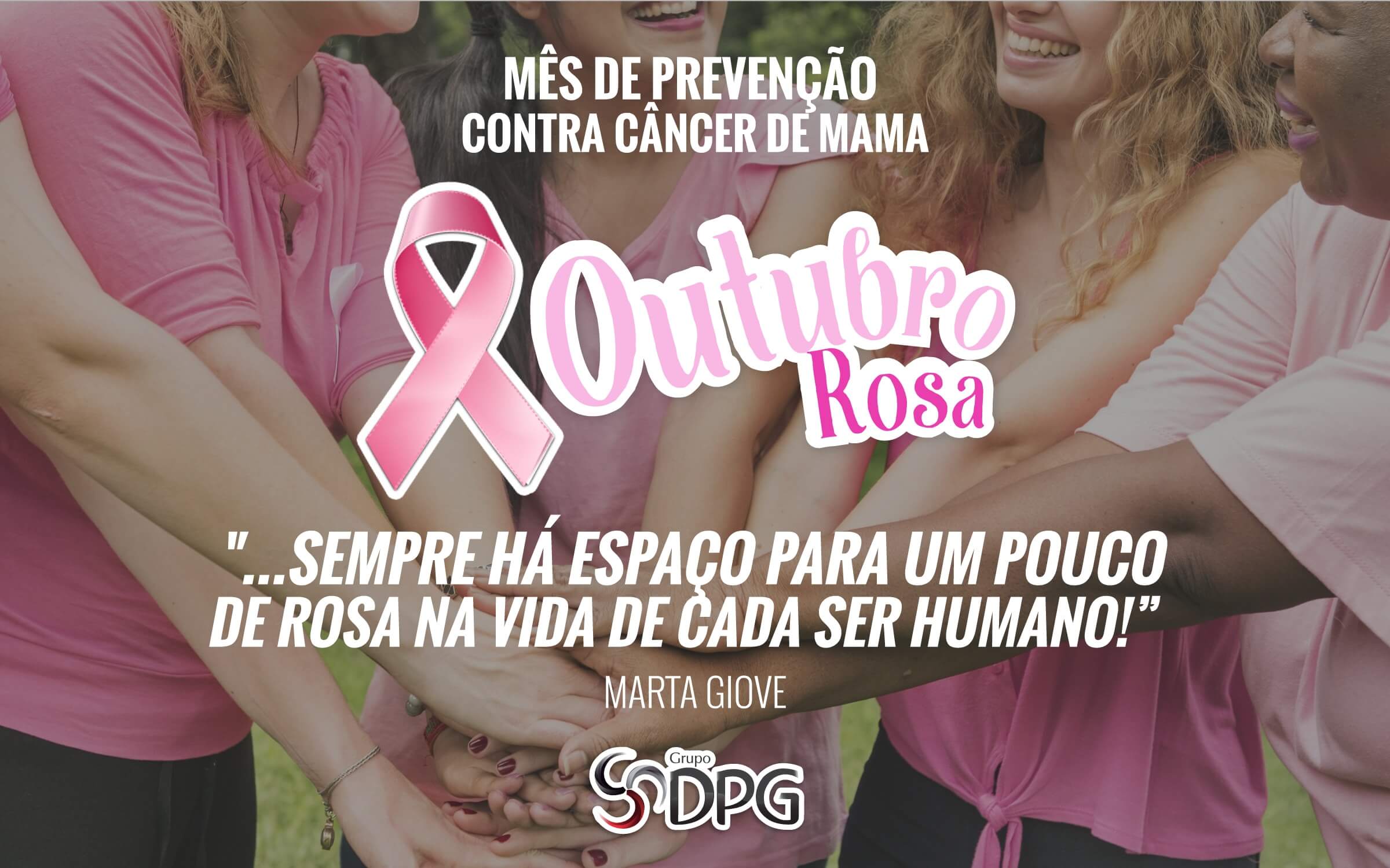 outubro rosa grupo dpg